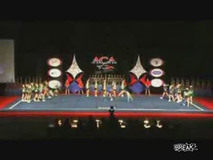 Cheerleader Taken Out Hard