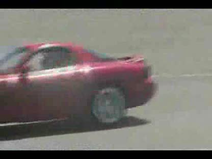 Wheels fall off an RX7