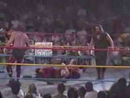 Wrestler requests chair