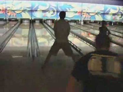 A Lucky Bowling Shot