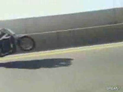 Insane Motorcycle Stunt