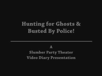 Hunting for Ghosts & Busted by Police!